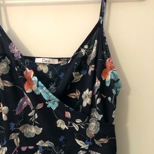 Dex Floral Wrap Dress